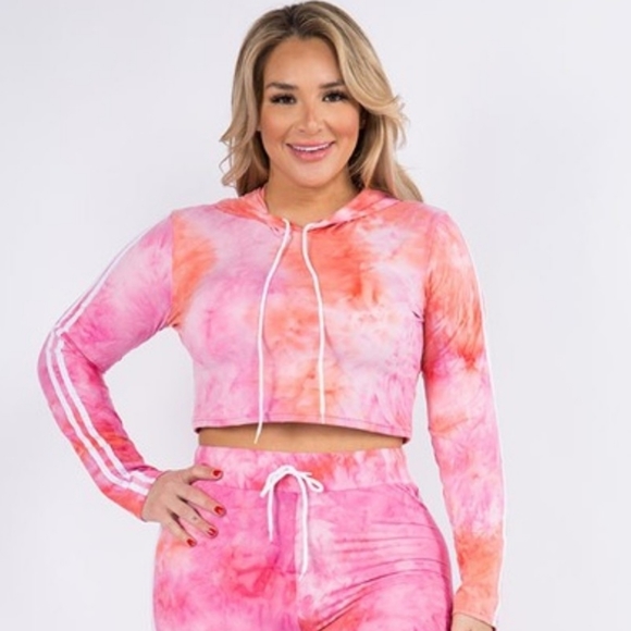 Other - CLEARANCE! Tie dyed Hoodie set